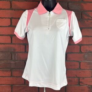 Adidas Medium Woman's 1/4‎ Zip Golf Shirt Medium
